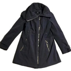 Avanti Jacke Mantel Damen SM grau gold Reißverschlüsse klassisch Boho Business Glamcore Designs - Bild 1 von 8