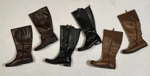 Damen Paket 3 Paar Stiefel Blondo Boc Earth Schuh 9 WC Weite Wade Top Zustand " - Bild 1 von 19