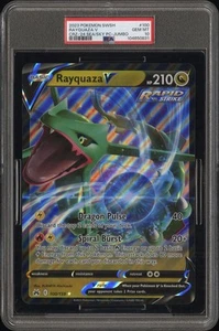 PSA 10 JUMBO Rayquaza V 2023 Pokemon Crown Zenith SWSH #100 Sea And Sky Promo - Picture 1 of 2