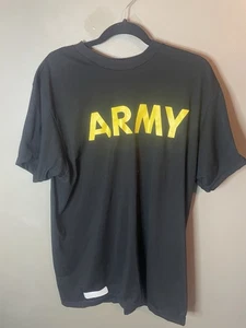Uniforme de aptitud física del ejército PT camisa manga corta APFU GRANDE 100 % poliéster - Imagen 1 de 4