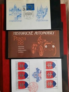 Sammlung KLEINBÖGEN Tschechoslowakei 1981-1990 im Album, postfrisch - Bild 1 von 17
