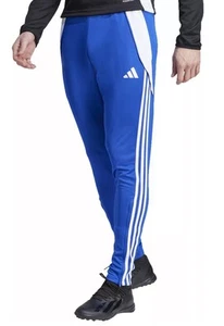 Adidas Men Tiro24 Track Pants S, M, L, XL Soccer Training Blue White Zip Pockets - Picture 1 of 6