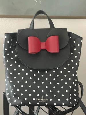 kate spade new york X Disney Minnie Mouse Women's Backpack - Black, Medium - Image 1 of 3