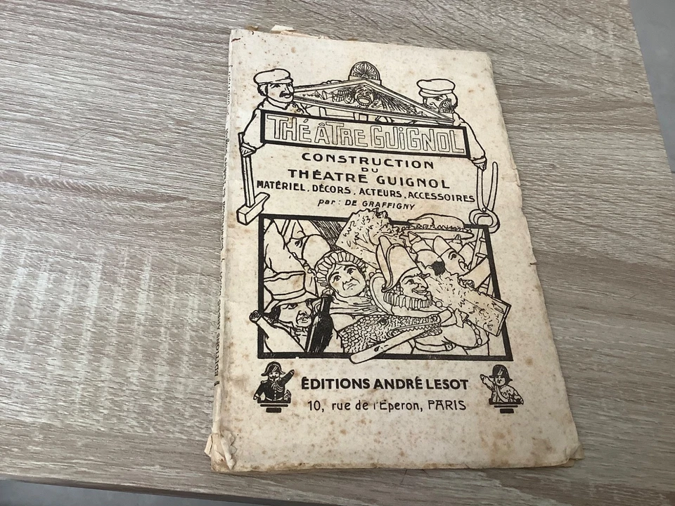 Construction du théâtre guignol,mareriel,décors,accessoires..-de Graffigny. - Photo 1/4