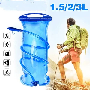 3L 2L 1,5L 1L Trinkblase Wasserbeutel Tasche Rucksack Freien Radfahren Wandern - Bild 1 von 19
