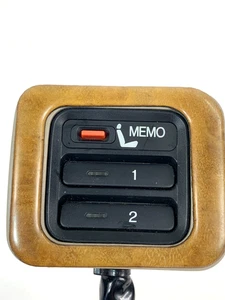1999-2003 Acura TL Front Driver Seat Memory Switch 35961-S3M-A01 OEM wood grain - Foto 1 di 4