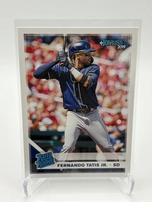 Fernando Tatis Jr 2019 Panini Chronicles Donruss Rated Rookie RC #254 Padres Foto 1 de 2