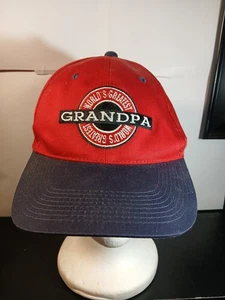 World's Greatest Grandpa Snapback Cap Multi One Size Adjustable Signatures - Bild 1 von 6