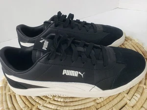 Puma Club 5V5 (Size 9) Lace Up Mens Black Sneakers Casual Shoes 39510402 (New - Picture 1 of 8