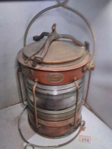 Schiffslampe Griffiths Kupferlampe nicht unter Kommando - Bild 1 von 7