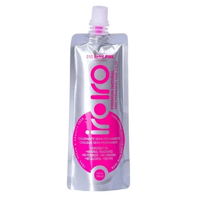 IROIRO Premium Natural Semi-Permanent Hair Color 310 Neon Pink (4oz) UK Seller - Image 1 of 4