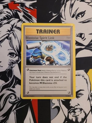 Blastoise Spirit Link - 73/108 - Uncommon Pokemon TCG - MP - Image 1 of 3
