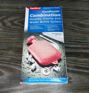 Combinación GoodHealth impecable 2 cuartos Jeringa y botella de agua Enema y ducha - Imagen 1 de 17