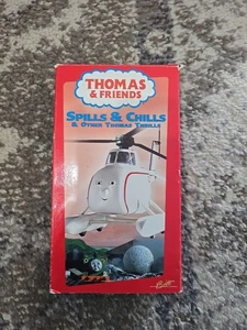 Thomas & Friends Spills & Chills Blue VHS - Picture 1 of 5