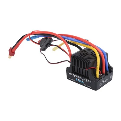 ˜Speed Controller 80A ESC Brushless Heat Dissipation ESC For 1/8 RC Car Boat - Image 1 of 4