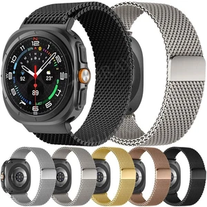 Edelstahl Metallband Armband für Samsung Galaxy Watch Ultra 47mm Smartwatch - Bild 1 von 24