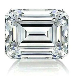 LAB-GROWN Diamond 1.00 Ct Emerald Cut Loose VVS1 Clarity D Color Gemstone  - Picture 1 of 7