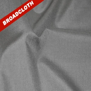 Polyester Cotton Broadcloth Fabric - 60" Wide - Solid Color - Sold by the Yard - Picture 1 of 23