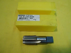 NUEVO GRIFO DE TUBO NPT 3/4"-14 flauta herramienta de roscado recto roscado MORSE EE. UU. - Imagen 1 de 1