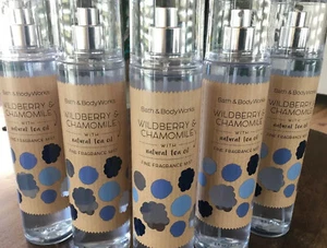 5 (FIVE) WILDBERRY & CHAMOMILE 8oz Fine Fragrance MIST Bath and Body Works - Picture 1 of 2