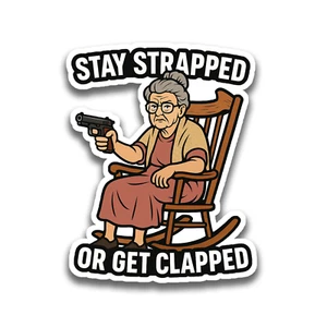 Adhesivo de 3 pulgadas con correa para computadora portátil vaso taza teléfono coche camión etc. - Imagen 1 de 2