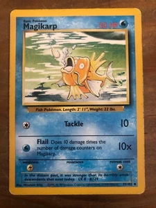 Juego Base Pokémon POCO COMÚN Magikarp 35/102 - Imagen 1 de 1