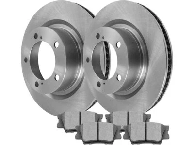 Kit de pastillas de freno y rotor delanteros HQ para Toyota Tundra 2007-2020 24547BNYC Foto 1 de 2