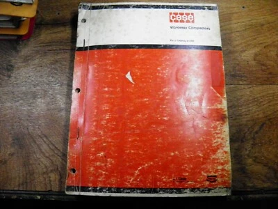CASE VIBROMAX  PARTS CATALOG  MANUAL ATN  AW SL1 VVW - Image 1 of 4