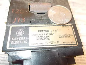 GE/General Electric CR120B040 Schütz - Bild 1 von 2