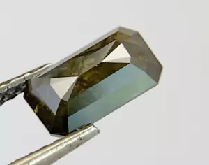 Natural Loose Emerald Cut Diamond - 4.20 x 7.50mm, Polished & Genuine - Picture 1 of 5