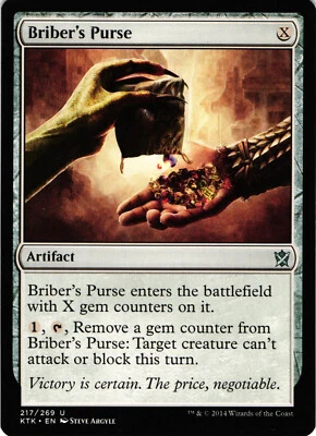 Magic the Gathering Briber's Purse 217 Regular Uncommon KTK 2014 - Image 1 of 4