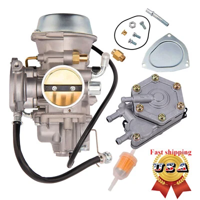 Carburetor & Fuel Pump Set Kit for Polaris Sportsman 500 HO 400 450 335 700 600 - Image 1 of 4