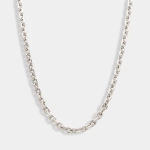 Cadena de diseñador Platinum 950 para hombre 20 pulgadas 4 mm de ancho 27 gramos de peso - Imagen 1 de 5