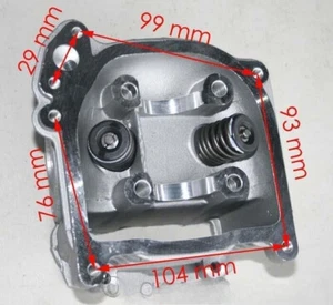 Cylinder Head 49cc 50cc GY6 Scooter Moped ATV Engine 139QMB 4-Stroke Dirt Bike - Picture 1 of 7