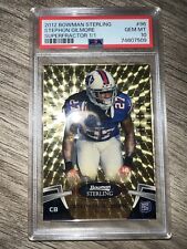 Stephon Gilmore PSA 10 2012 Bowman Sterling Superfractor RC Rookie 1/1