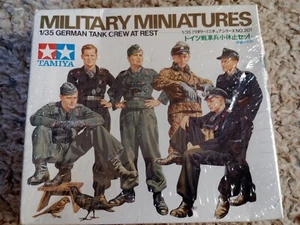Miniaturas militares Tamiya 1/35 tripulación de tanque alemán en reposo - ¡Nuevo y sellado de fábrica! - Imagen 1 de 2