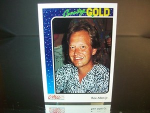 Rex Allen Jr. Sterling Cards, Inc CMA 1992 Card #44 Country Gold  Music