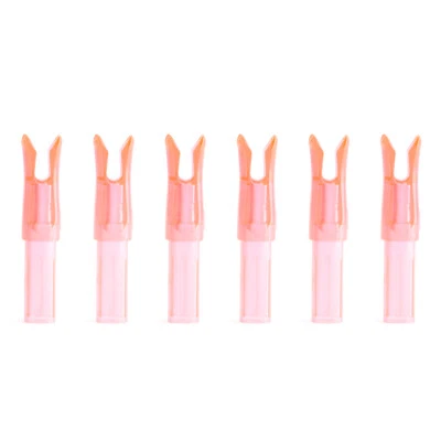 50pcs Archery Arrow Nocks Insert Tips ID6.2mm Arrow Shaft Tails Plastic Target - Image 1 of 4