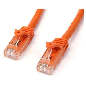 Startech N6PATC2MOR 2m Orange Knickschutz Cat6 UTP Patchkabel - Etl Verifiziert - Bild 1 von 1