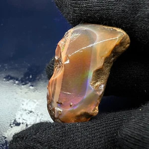 44 Carat Raw Ethiopian Opal Rough - Brilliant Multi-Color Play, Natural Gemstone - Picture 1 of 5