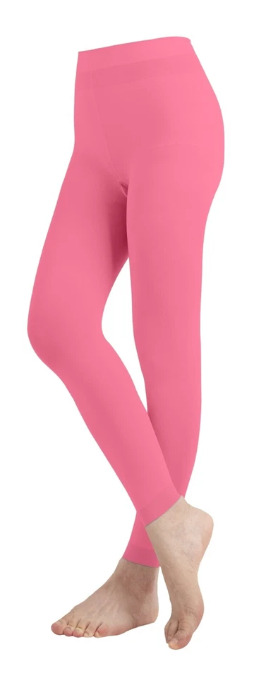 Medias de baile sin pies de microfibra opaca de color liso EMEM Apparel para mujer Foto 1 de 4