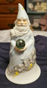 Wizard figurine Porcelain Bell by Li"I Vagabond 1987 EIC Malaysia - Picture 1 of 7