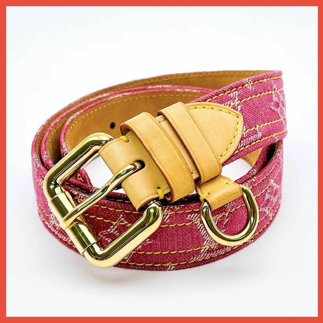 Louis Vuitton Pink Belts for Women for sale | eBay
