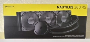 CORSAIR NAUTILUS 360 RS Liquid CPU Cooler – RS120 Fans – Fits Intel® LGA 1851/17 - Photo 1/3