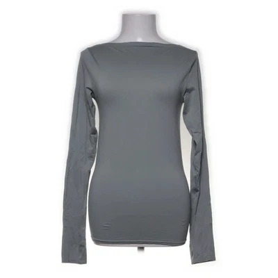 Weekday, Langarmshirt, Größe: L, Grau, Einfarbig, Damen -c3R - Bild 1 von 4