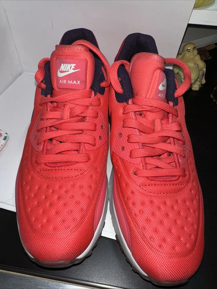 Nike Air Max 90 Ultra SE GS Ember Glow rosa quente tamanho 7 juvenil - Imagem 1 de 4