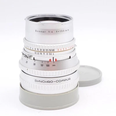 Lente Carl Zeiss Sonnar 150 mm f/4,0 "C" para Hasselblad - ¡DEBE LEERSE! (0560) Foto 1 de 4