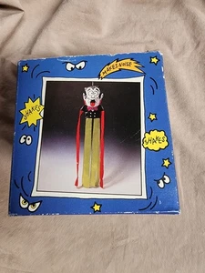 Vintage Russ Ghoulish Greeters elektronischer Windsack Vampir guter Zustand getestet - Bild 1 von 6