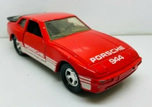 MATCHBOX SUPER KINGS PORSCHE 944 K98 RED WHITE STRIPE GOOD CONDITION 42 - Picture 1 of 9