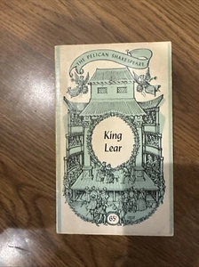 The Pelican Shakespeare The Tragedy of King Lear 1958/1969 Vintage Paperback - Picture 1 of 6
